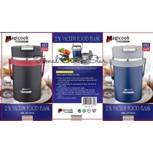 Magicook HIGH GRADE 2.5L VACCUM FOOD FLASK