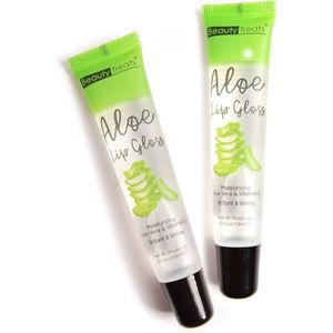 2 Pcs Beauty Treats Aloe Lip Gloss Moisturizing Aloe