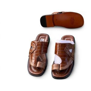 Mister Elite fashion leather slippers 