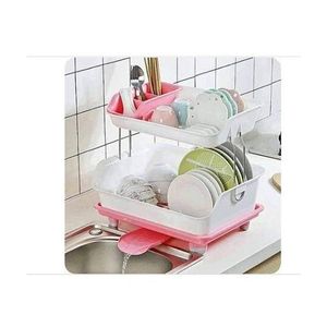 Plate Rack With Water Drainer Channel