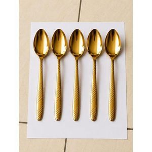 New Design Set Of Gold Spoons- 12pcs