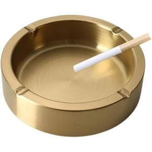 Stainless steel ash tray - gold