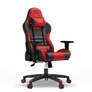 FURGLE Black red gamers/ streamers chair