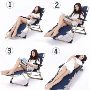 Outdoor Folding Recliner Backrest Armchair Portable Travel Camping
