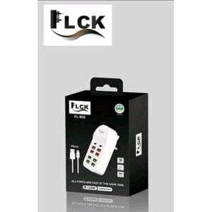 Flick 8-Port USB, 2-Port Type C Charger Station 125W Multiple USB Charging Station (10 IN 1 USB HUB)