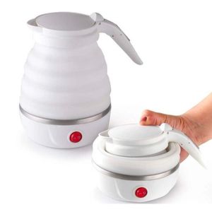 Travel Folding Collapsible Electric Kettle Boil Pot,Portable Kit For Camping Outdoor