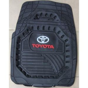 Toyota 5pcs Of Car Foot Mat For All  Cars - Black
