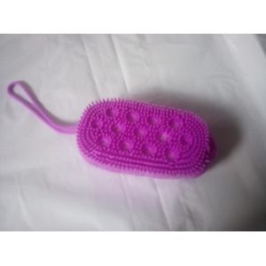 Silicone Bubble Bath Spa Scrubbing Brush -