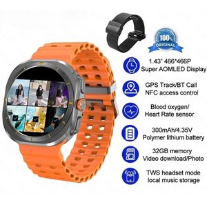 New Galaxy Watch 7 Ultra Smart Watch 32GB Memory 1.5"AMOLED Screen Smart Bracelet