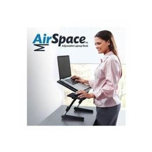 Air Space Adjustable Laptop Table With Mouse Pad Tray