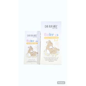 Dr Rashell Baby Shampoo and Bath Bubble and Nourishing Lotion 