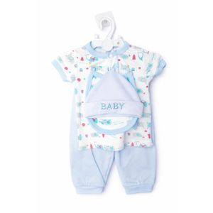4in1 Newborn Baby Boy Clothes Set