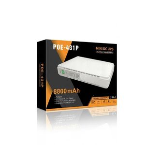 POE-431P Mini DC UPS & Power Bank (8800 mAh)