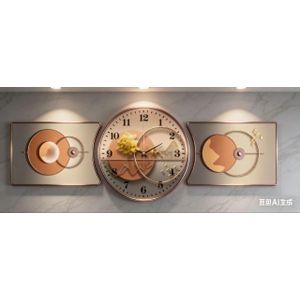 3 IN 1 FRAME WALL CLOCK