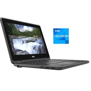 DELL LATITUDE 3190 INTEL CELERON -4GB RAM - 128GB SSD- Windows 10 +Mouse& USB Light For Keyboard