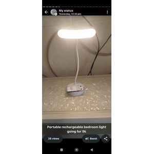 Rechargeable Led Table Lamps, Desk Lamps Table Lamp USB Rechargeable