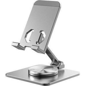 Rotating Aluminum Phone Holder Suitable For Desktop And Tablet Computers, Compatible With 4-9.7-inch Phones And IPads 