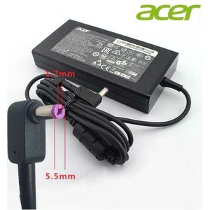 Acer 135W high-performance AC Adapter Power Supply laptop Charger- Purple pin mouth 5.5mm