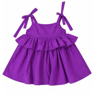 Amara Ruffle Dress (purple)
