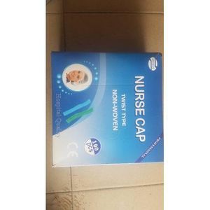 Nurse Disposable Surgical Head Caps (100 In A Box)