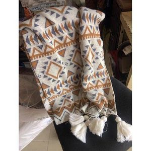 Share this product    Dexim Bohemian Style Knitted Throw Blanket For Couch
