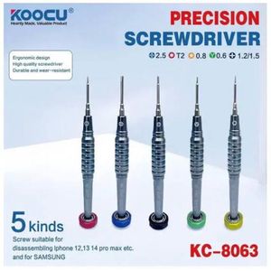 Koocu 5 In 1 High-Precision Screwdriver Set for Phone, Computer, Game Console, Laptop & Tablet Repair. ( KC-8063 )