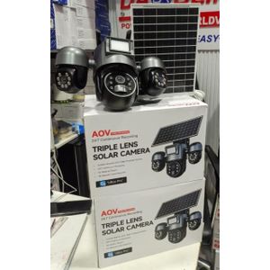 High Quality Smart Ubox 3Lense AOV CCTV Camera 4g Network Big lens