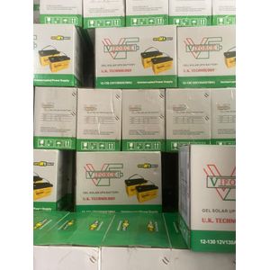 Viforce 130ah solar inverter battery 12v