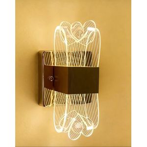 Modern Romantic LED Acrylic Wall Sconce