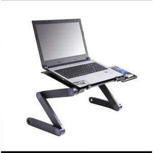 360° MULTIFUNCTIONAL LAPTOP STAND WITH  MOUSE BASE & COOLING FAN 