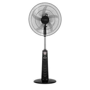 Power Deluxe 18" Rechargeable Fan With Remote + Led Light - 45w