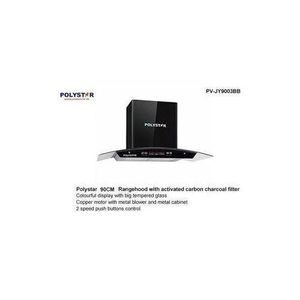 Polystar 90cm Smoke Extractor Kitchen Range Hood- PV-JY9003BB