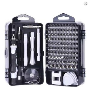 Screwdriver Set,115 in 1 Computer Repair Kit Electronic Tool kit Mini Precision Screwdriver Set with Case for Phone, Laptop, Jewelers - Precision Screwdriver Set, Chromium Vanadium Steel Professional Repair Tool Kit
