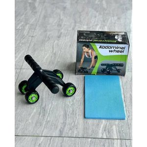 4-Wheel Roller Abdominal Wheel Trainer
