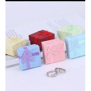 Clo 6pcs Stylish Jewelry Organizer Gift Box - Perfect for Necklaces, Earrings, and Rings - Easy to Store and Present