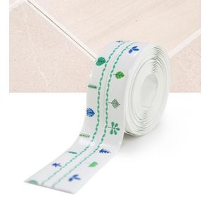 2 rolls of Self-adhesive sealing tape, waterproof tape for sinks, bathtub, kitchen, bathroom