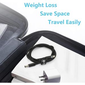 6.5ft 100W PD USB Type C Male Input to DC 7.4 x 5.0 mm (7.4x0.6) Male Power Charging Cable