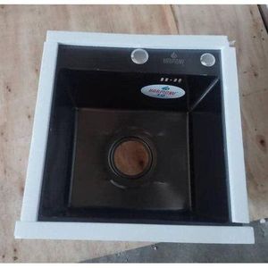 Single Bowl Kitchen Sink black
