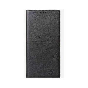 Leather Flip Case For Samsung A06 - Black