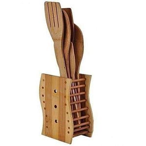 Wooden Kitchen Spoon Set (Square Shape)