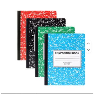 Composition Note Book for School Supplies Notes Taking Writing COLORS
