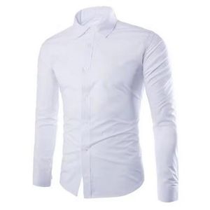 Men's Corporate Quality Plain Office Long Sleeve Shirt