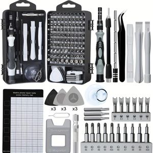 115-in-1 Precision Screwdriver Set, Professional Repair Tool Set for Computers, Mobile Phones, Watches and Laptops
