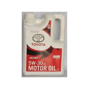 Toyota Genuine Synthetic 5W-30 SN Motor Oil – 4 Litres Premium Engine Lubricant 