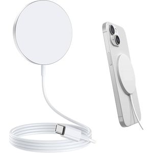iPhone MagSafe Charger –2 Meter USB-C Wireless Charger(White)