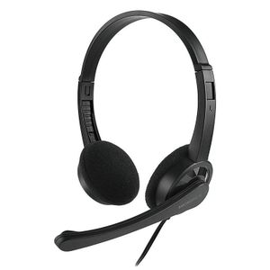 Micropack MHP-01 Wired Audio Jack Headset with Mic For Noise Free Chat 