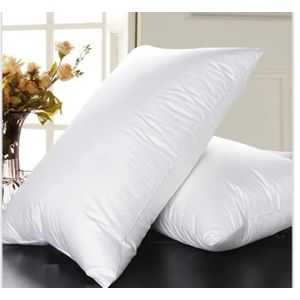 2 Quality Fibre Sleeping Pillow (white)