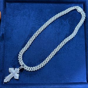ORIGINAL  Exclusive ICED TESTED DIAMOND CHAIN AND ICED CROSS PENDANT 