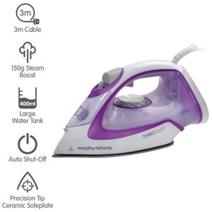 Morphy Richards Turbo Glide Steam Iron - 2800W