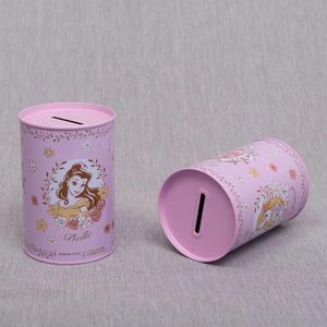 Different Characters Piggy Bank Tin Box Money Saf